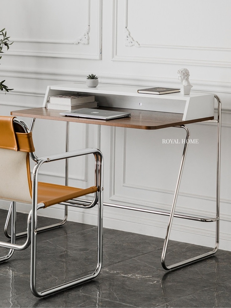 토넷 S1200 DESK 원목 1인용 서재 거실 책상 수입가구 - 상세 이미지 4
