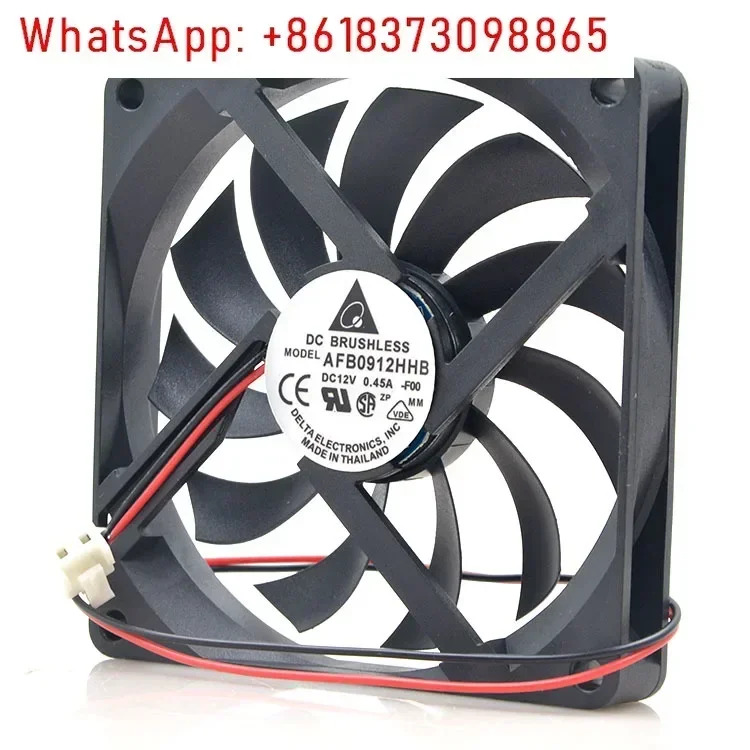 9Cm 12v 0.45A 9015 AFB0912HHB 컴퓨터 메보드 속도조절 수냉식 초박형 팬