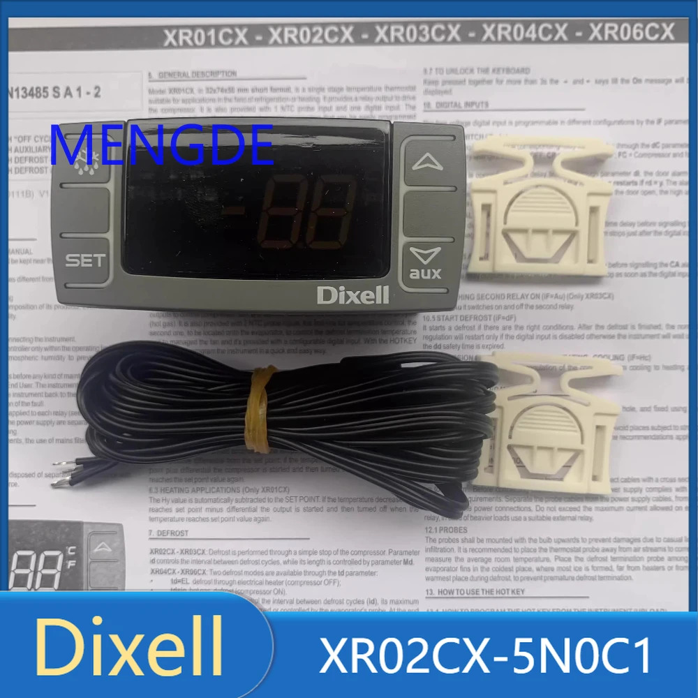 XR02CX-5R0C1 Dixell 온도 컨트롤러 XR02CX 듀얼 프로브2개 센서 포함
