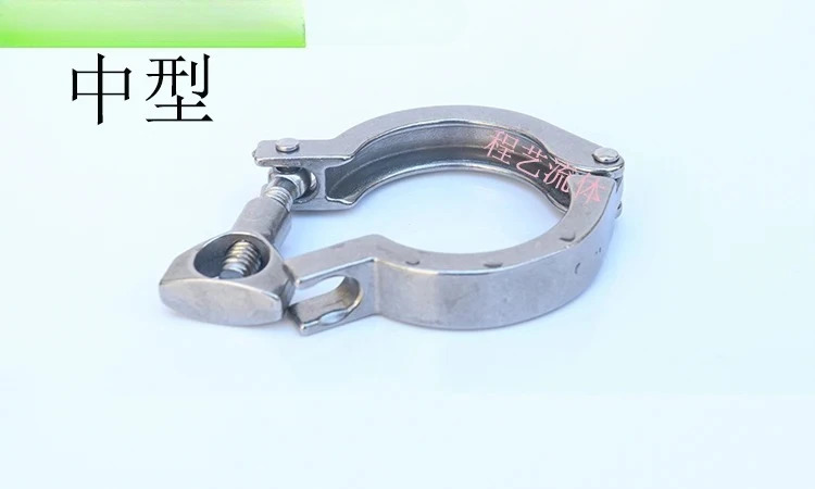 위생 퀵 릴리스 클램프 커플링 척 후프 304 스테인레스 스틸 정밀 주조 헤비 듀티