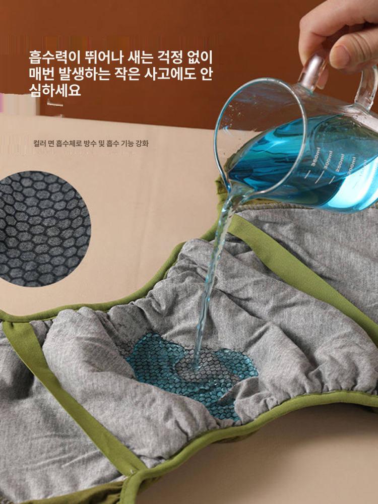 성인 기저귀 고정 밴드 패드 겉기저귀 세탁 가능 팬티 벨트 올리브그린 1개 L 80.0-105.0kg - 상세 이미지 4