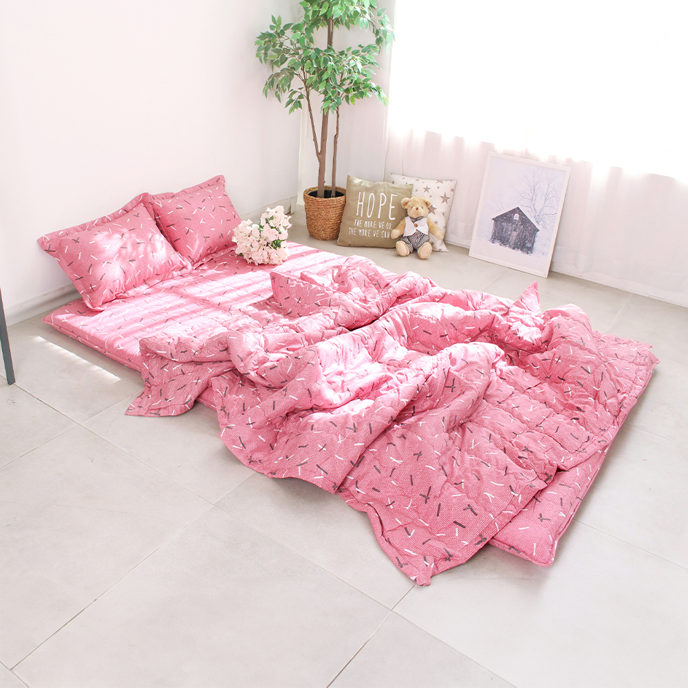 아르떼베딩 캔디 사계절 먼지없는 간절기 부드러운 차렵 이불 SS