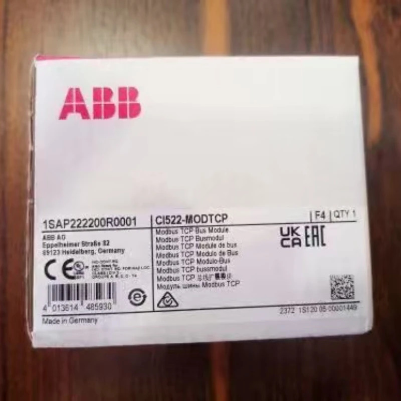 ABB PLC AC500 확장 모듈 CI501-PNIO CI502-PNIO CI522-MODTCP TA525 CI521-MODTCP CI511-ETHCAT CI512-ETHCAT