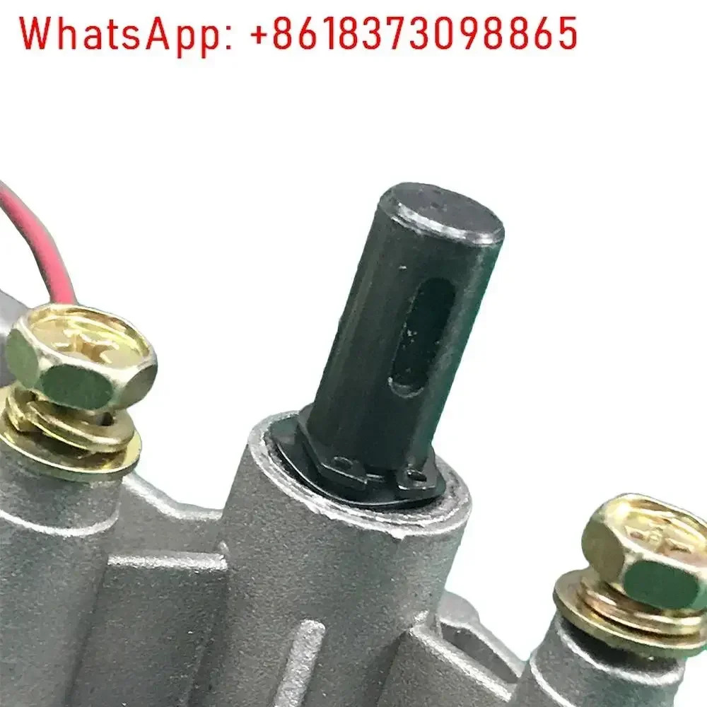DC12V/24V 60W 웜 기어박스 모터 90-360rpm 차고 문 롤링 게이트 고 토크 감소