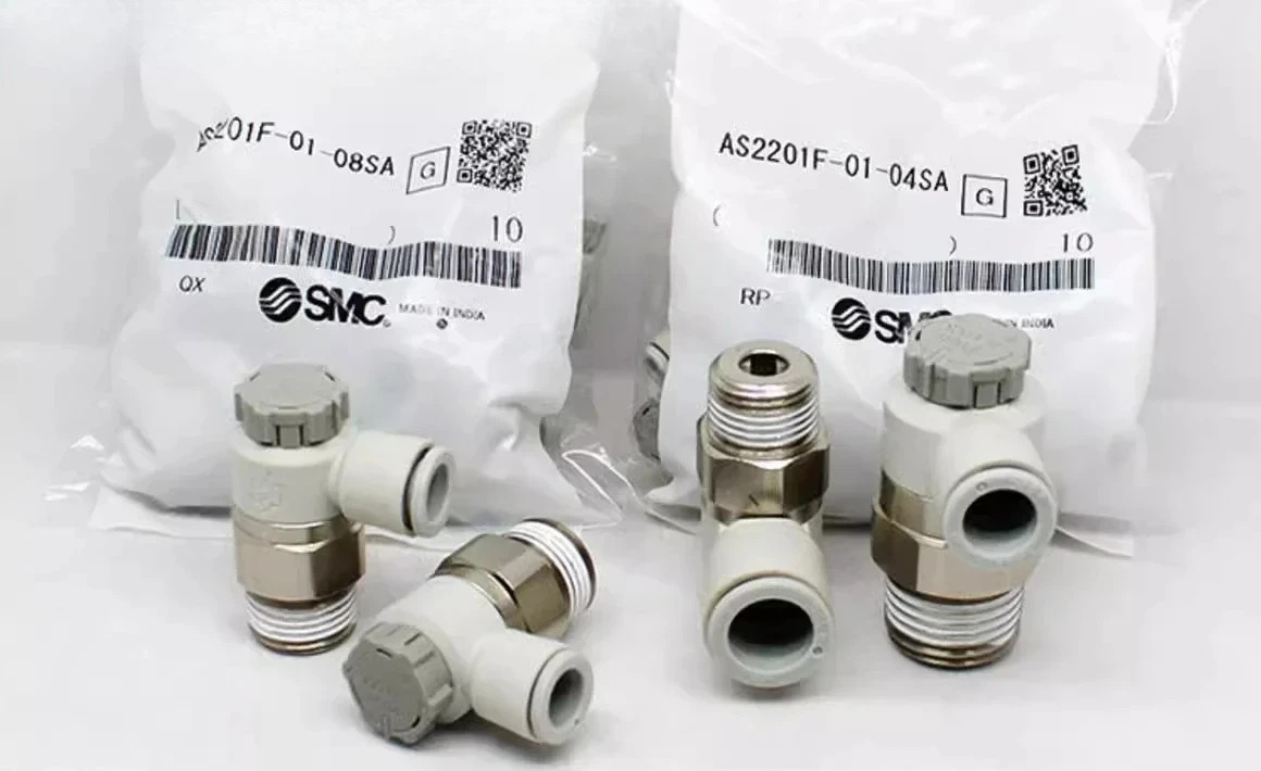 5PCS 속도 제어 밸브 커넥터 AS1201F/201F-M3-M5/01/02-04/03A/06A/08SA/10SA