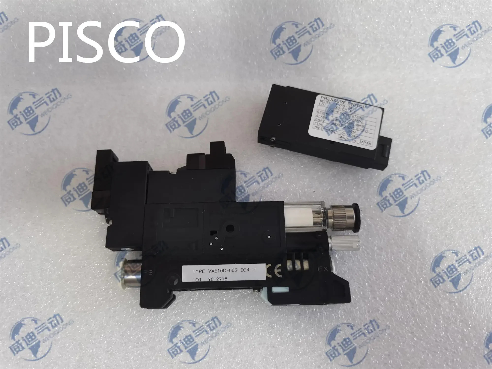 PISCO 진공 이젝터 FVXS-DA-2/FVXS-DW-1/VXH10-46J-D24-DW-D