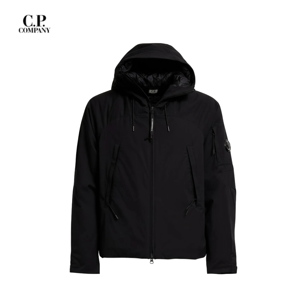 CP 컴퍼니 프로 텍 후드 바람막이 블랙 자켓 남여공용 - 상품 이미지