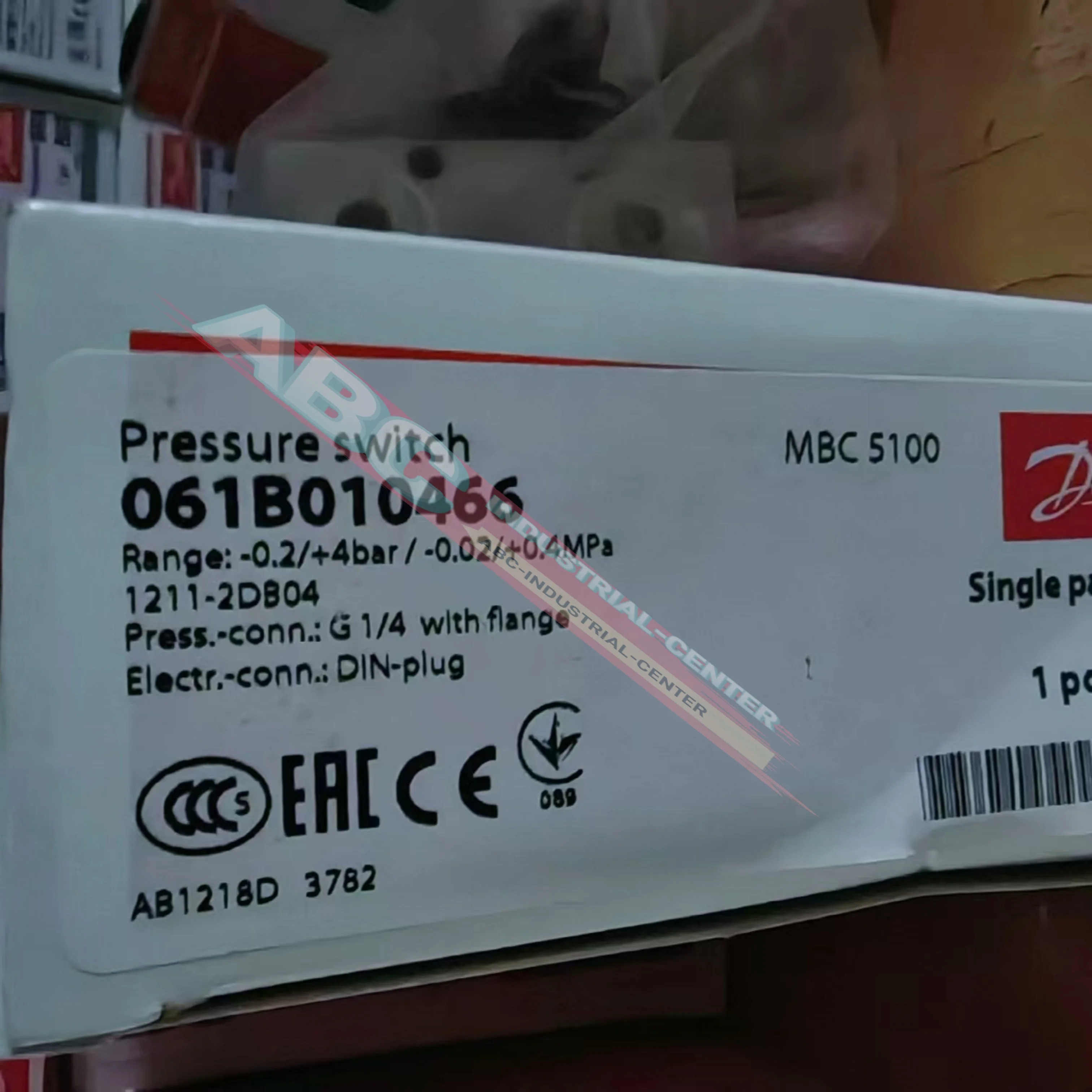 061B010966 MBC5100 압력센서 새 061B011066 061B012266