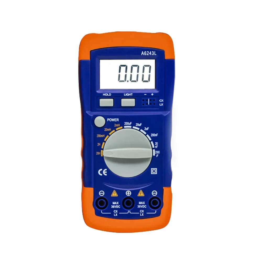 고정밀 A6243L 3 1/2 커패시터 인덕터 LC 미터 2nF-200uF 2mH-20H 호환 테스터 디지털 멀티미터