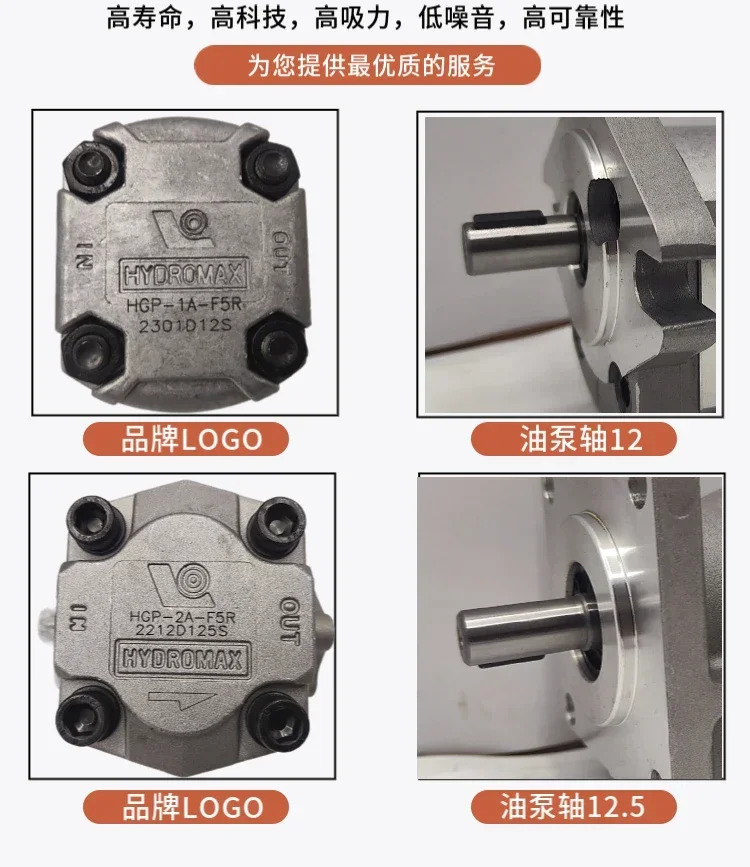 HGP-1AF6R HGP-2AF12R 2R 3R 4R 5R 1R 8R 11R 9R 기어 펌프