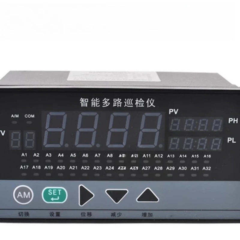 CERTEON 지능형 온도 검사 장비 8 16 24 32 채널 4-20mA RS485 AC220V 4방향 릴레이 알람 범입력