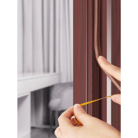 [해외]창문 틈막이 설치 난방비 절약 바람막이 스트립 단열 5m 3m 6 화이트