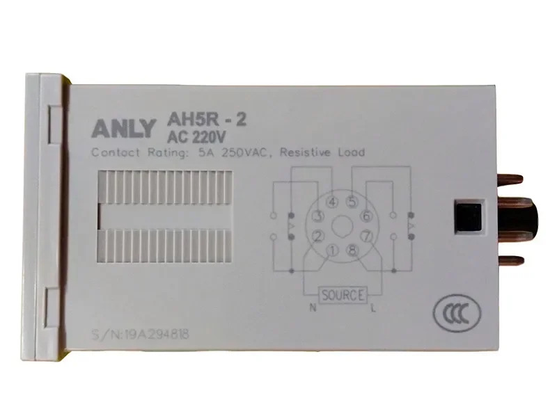 원본 ANLY AH5R-4 AH5R-2 디지털 시릴레이