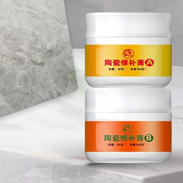 셀프 대리석 보수제 도자기 욕조 타일 깨짐 복원 100g - 상품 이미지