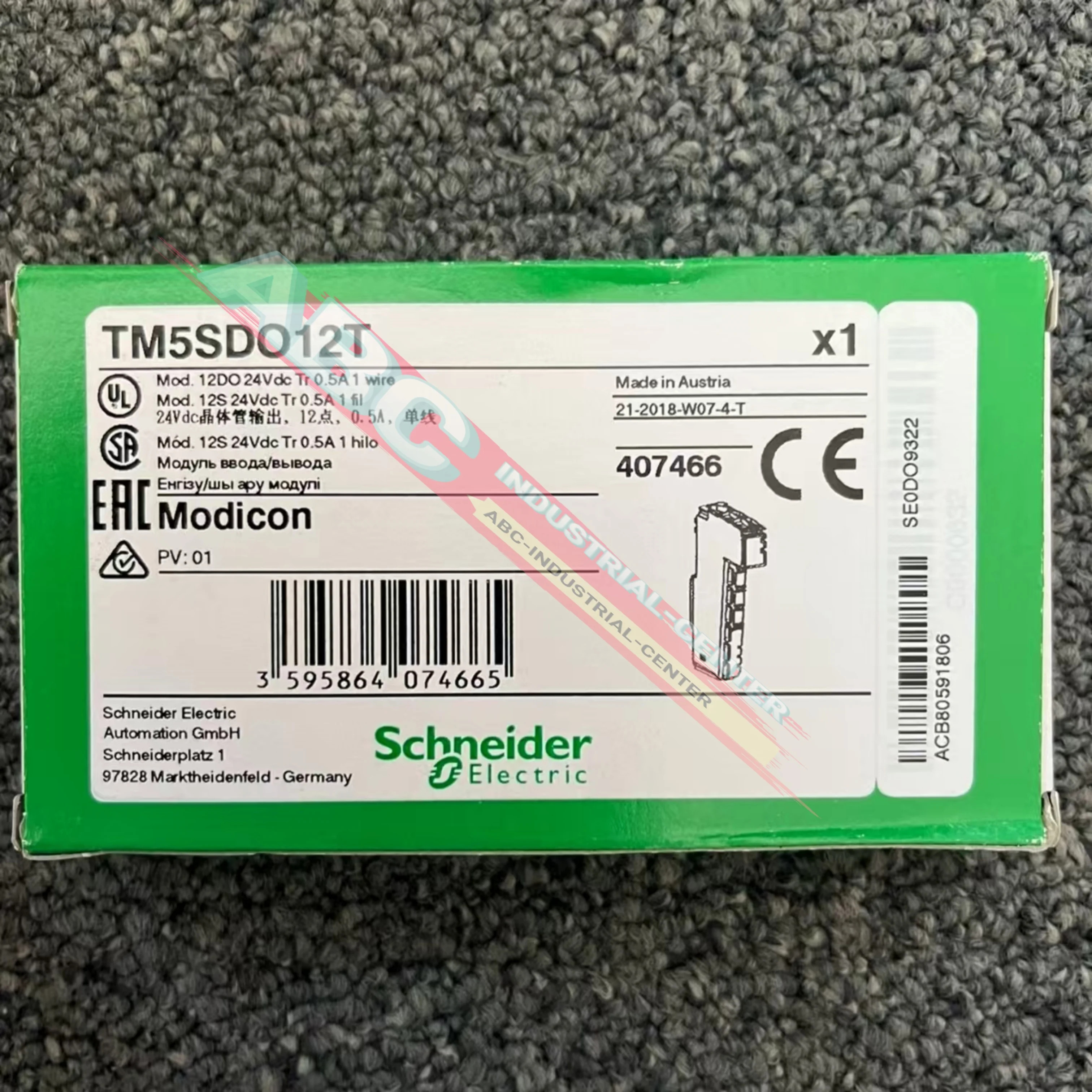 PLC 모듈 TM5SDO12T TSXAEY414 신