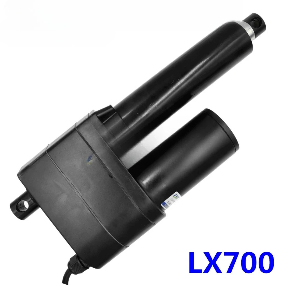 전동 푸시로드 모터 고추력 중장비 산업12V24V36V48V 선형 텔레스코픽 LX700