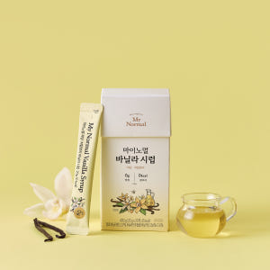 마이노멀 저당 저칼로리 카페시럽 스틱형 바닐라 20g 20포 맛있게 먹은 솔직 후기 - 상품 이미지 1