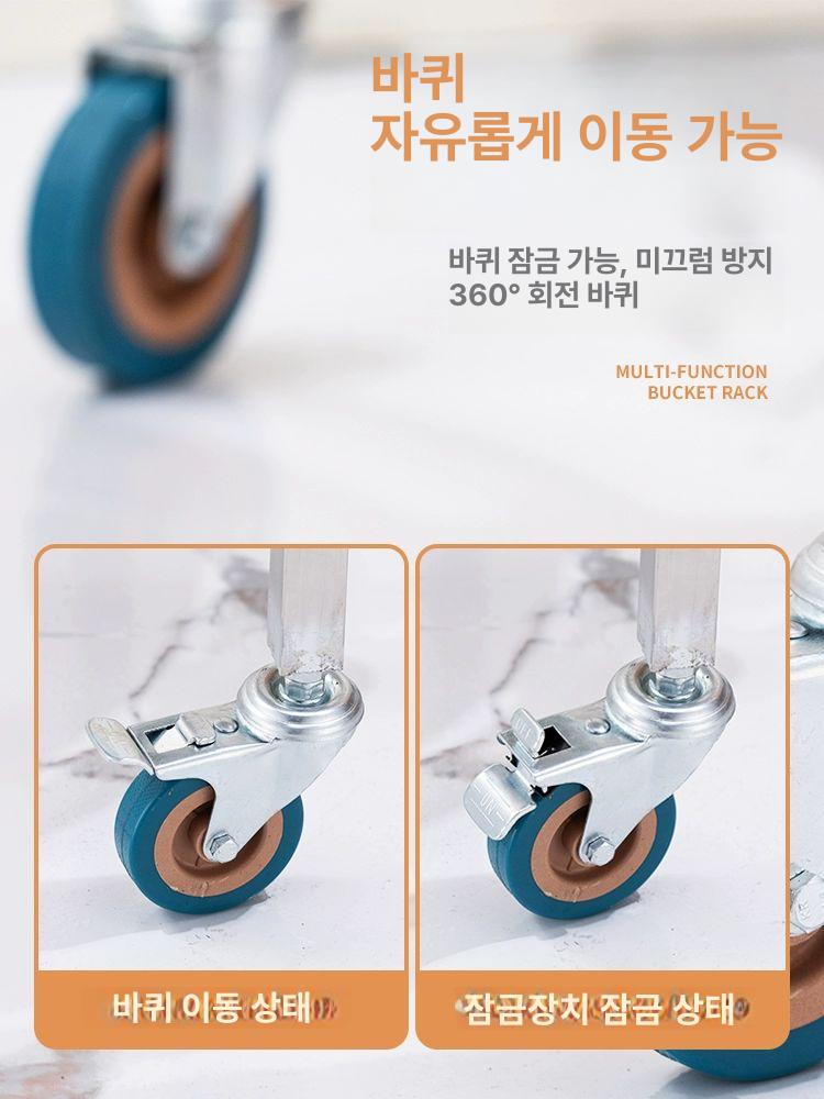 운반카 소쿠리 이동 스텐 냄비 육수통 대형 - 상세 이미지 4