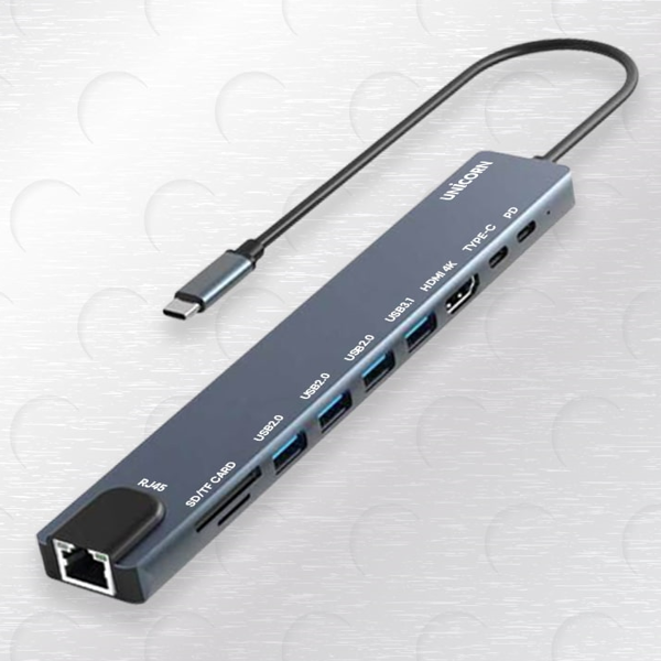 도킹스테이션 c 타입 멀티 허브 디스플레이 usb 허브 노트북 확장 - 상품 이미지
