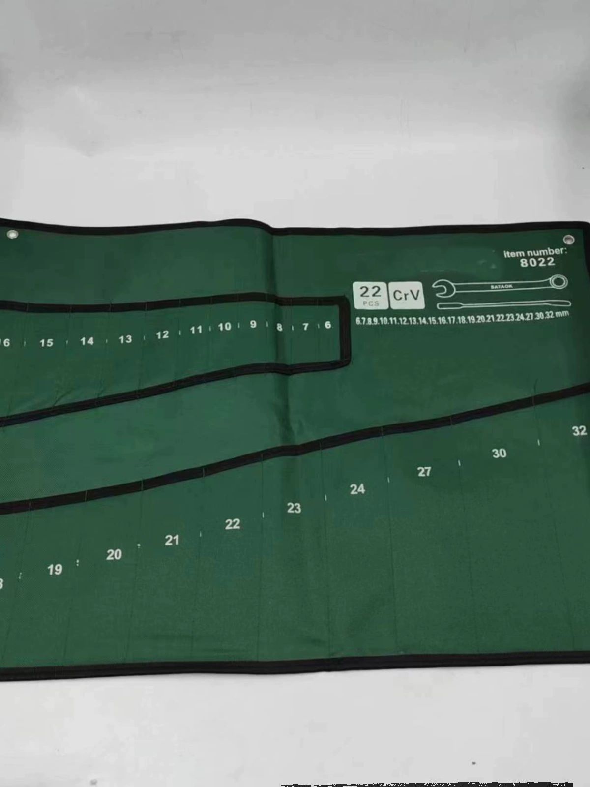 캔버스 못주머니 파우치 듀얼 포켓 수납 롤업 전용 빈백 20피스 빈 48.5 x 63.5cm - 상세 이미지 2