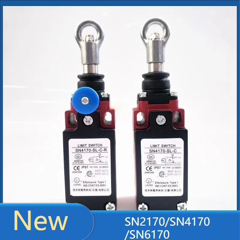안전 당김 로프 스위치 SN2170/SN4170/SN6170-SL-C-R SN2170-SL2-C-R SN2170-SL-C-R SN4170-SL-C SN6170-SL2-C 비상 정
