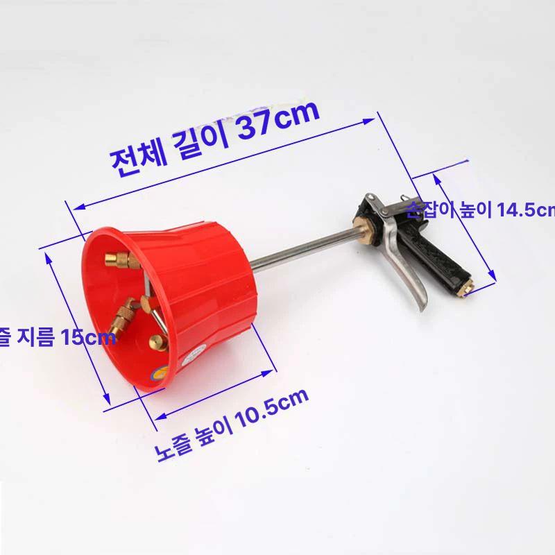 농사용 안개분사 노즐 미세 미스트 농약대 원예 헤드 호스 분무 - 상세 이미지 5