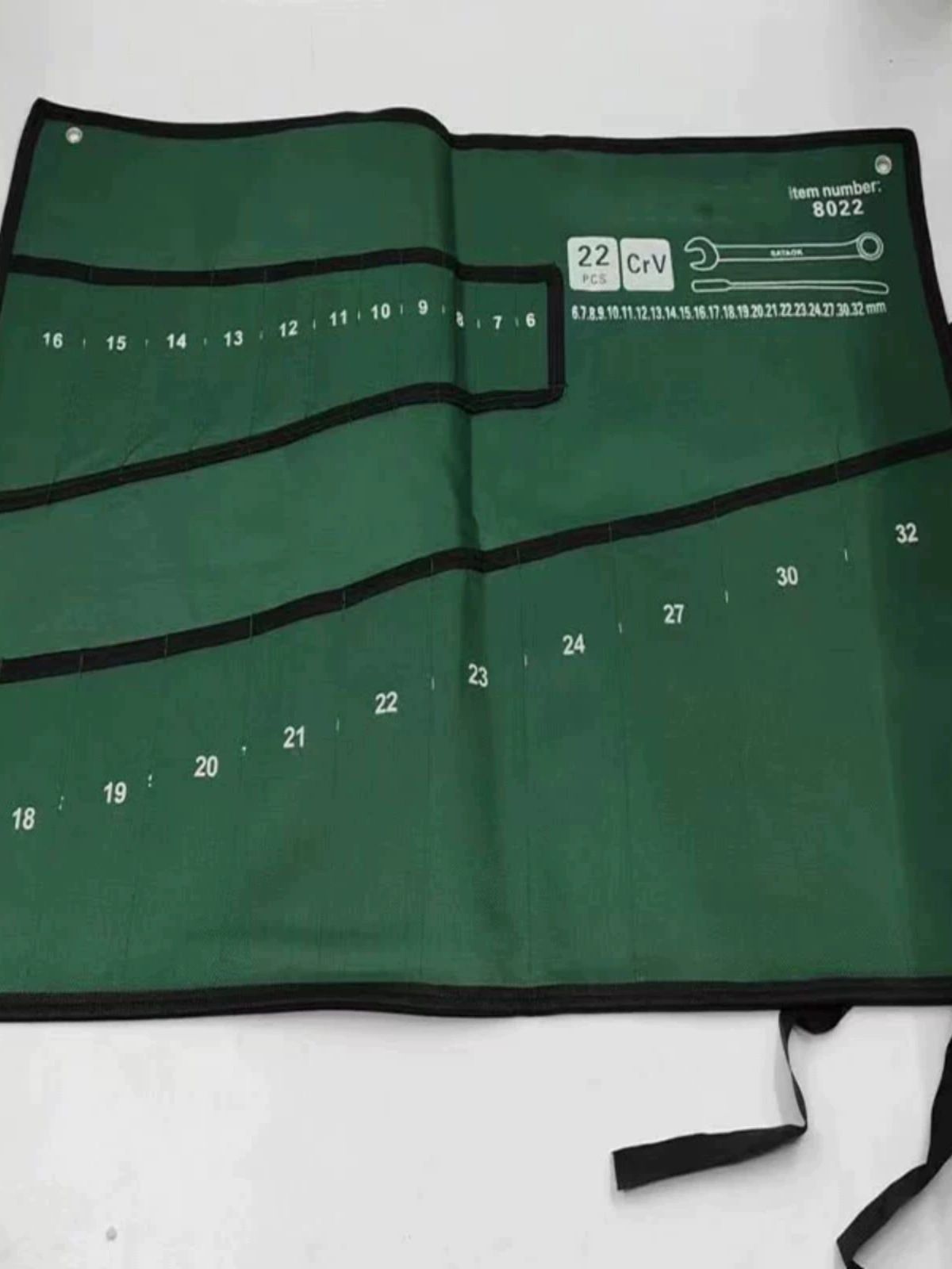 캔버스 못주머니 파우치 듀얼 포켓 수납 롤업 전용 빈백 20피스 빈 48.5 x 63.5cm - 상세 이미지 5