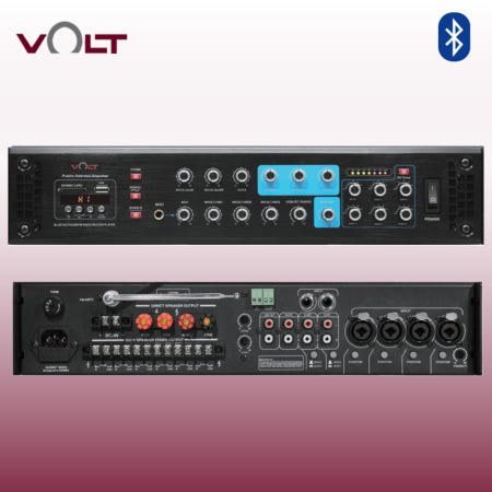 볼트 VOLT VPA-400 400W 비상방송파워앰프 하이로우겸용 화재방송 BGM 블루투스