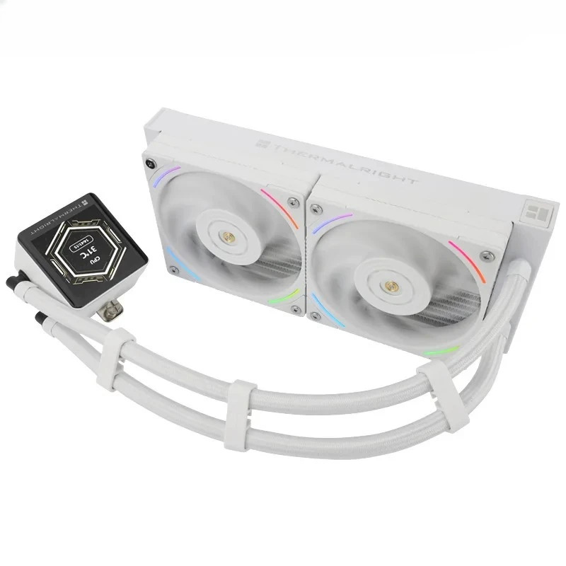 VISION 240 WHITE 프로즌 호라이즌 CPU 수냉식 라디에이터 일체형