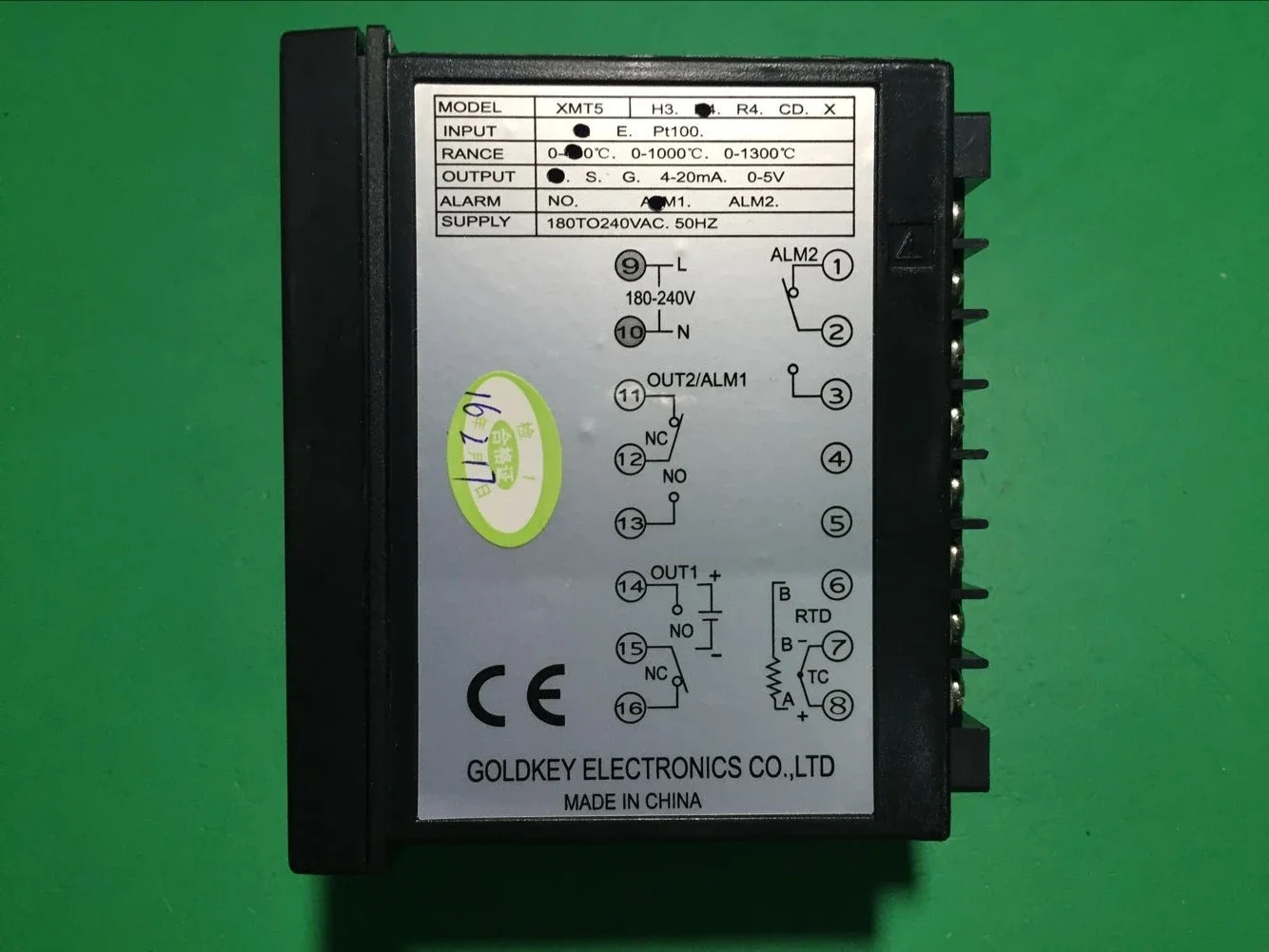 Changzhou Gaoqi Electronics GDK CH402 온도 조절기 XMT5-8011K02 8012K02 지능형