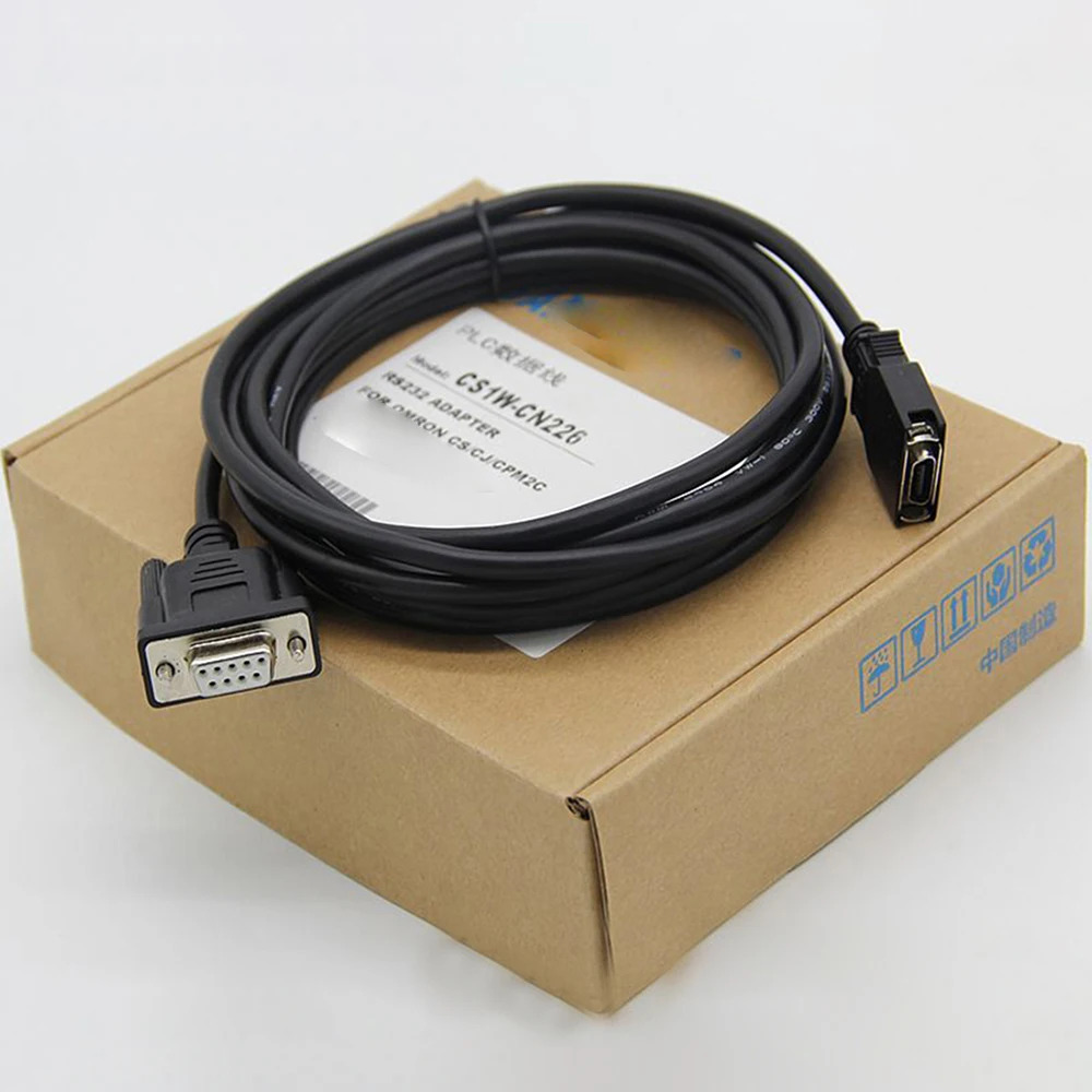 PLC 프로그래밍 케이블 RS232 시리즈 포트CQM1-CN226 CS1W-CN226 Omron CS CJ CQM1H CPM2C