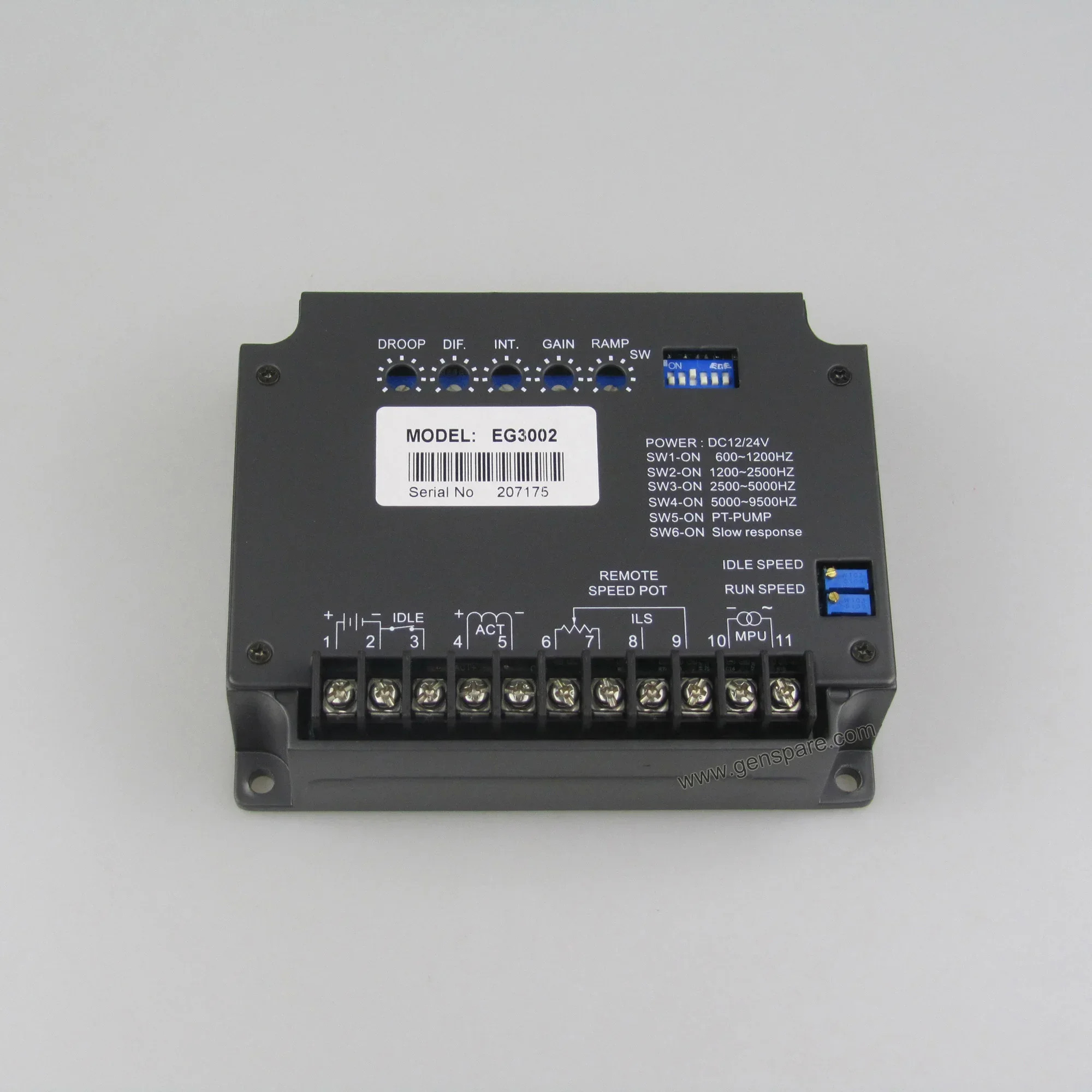 쿠엔진 속도조절기 컨트롤러 EG3002 교체