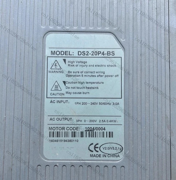 1개 서보 드라이버 DS2-20P4-BS 400W 리퍼 완료