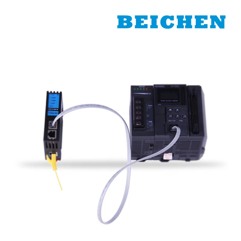 키엔스 KV 시리즈 PLC 이더넷MODBUS TCP RJ11 통신 데이터 수집 변환 모듈BCNet-KV