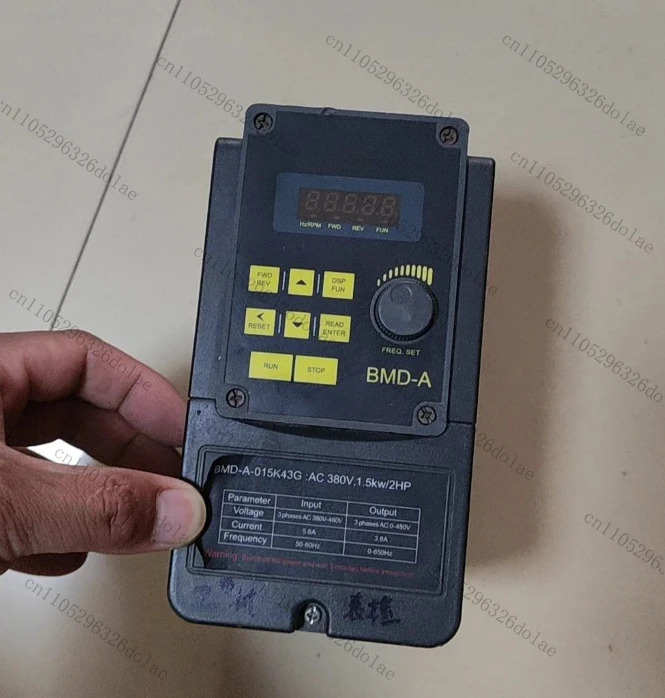 주파수 변환기 BMD-A-015K43G 380V 1.5KW 리퍼 완료 OK