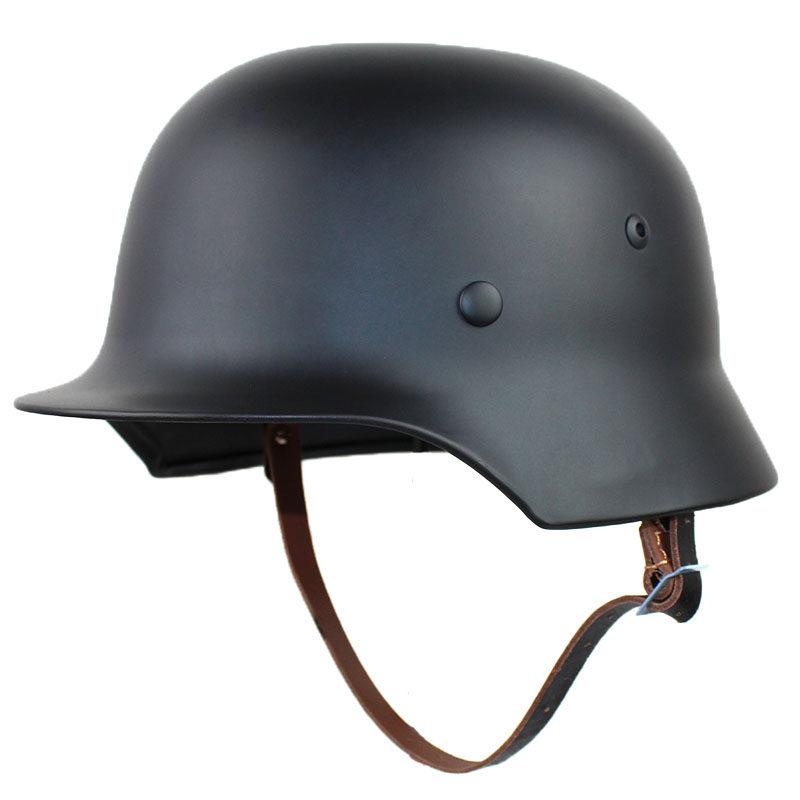독일군철모 소품 방탄 밀리터리 반모 하이바 고글 골든 아머 쉴드 에디션 ET68 블랙 M35 - 상품 이미지