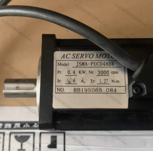 AC 서보모터 JSMA-PUC04ABK 0.4KW 3000 RPM 리퍼 완료