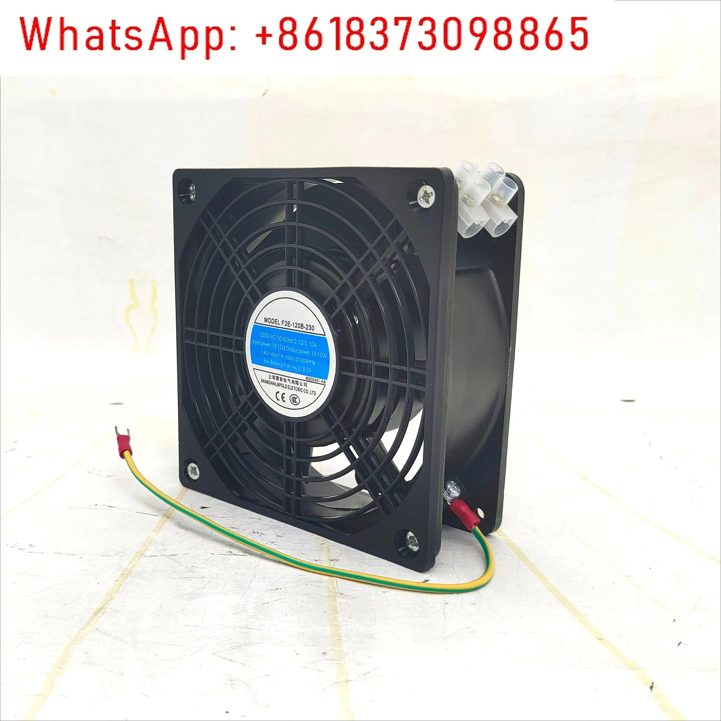 F2E-120B-230 230V 0.12/0 축 냉각팬