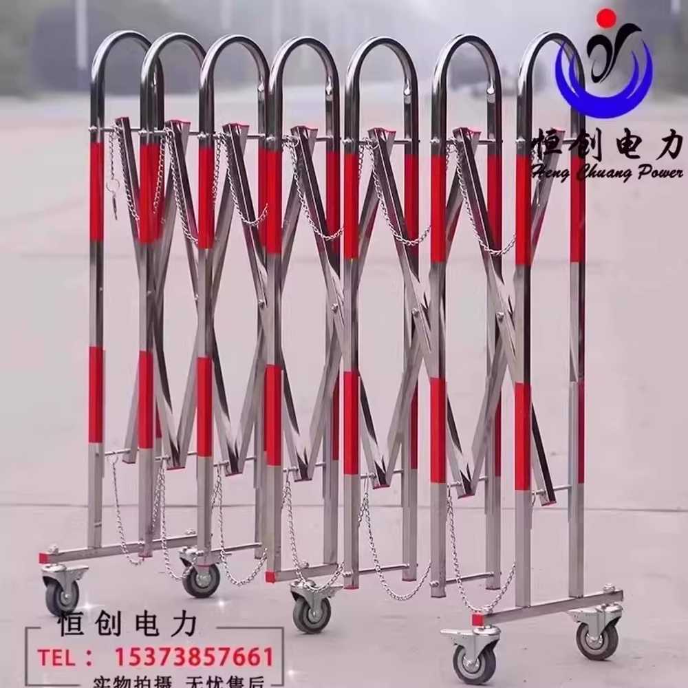 접이식 바리게이트 임시도로 일방통행 출입구 시설 250cm - 상세 이미지 5