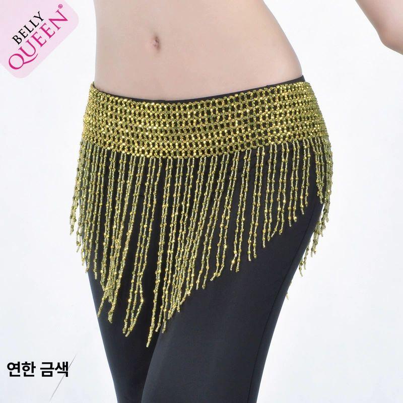 벨트 액세서리 태슬 허리 벨리댄스 힙스카프 장식 실버 - 상세 이미지 3