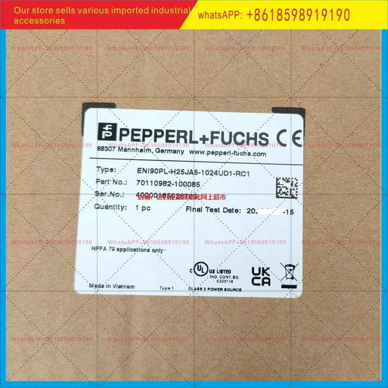 페퍼롤푸크스 엔코더 ENI90PL-H25JA5-1024UD1-RC1 오리지널 H30/H38-1024UD1-RC