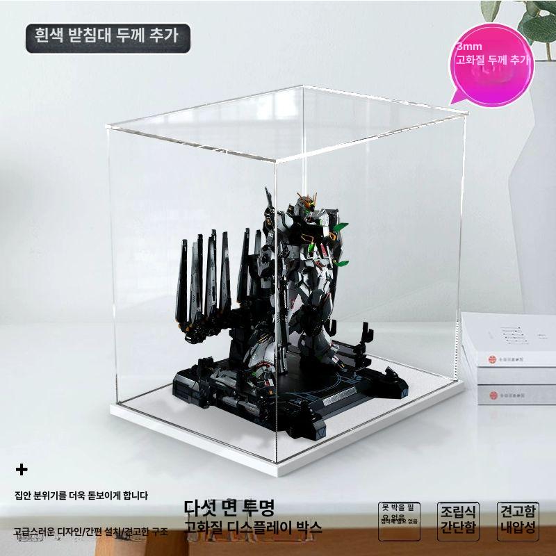 투명 아크릴 장식장 메탈 구조 디스플레이 케이스 - 상세 이미지 2