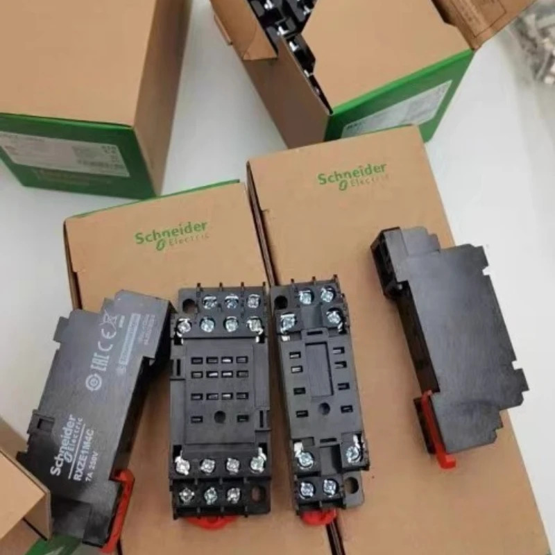 10 Pcs 슈나이더 중릴레이 베이스 RXZE1M2C 8핀 2O 2C RXZE1M4C 4O 4C 14핀 7A 원본