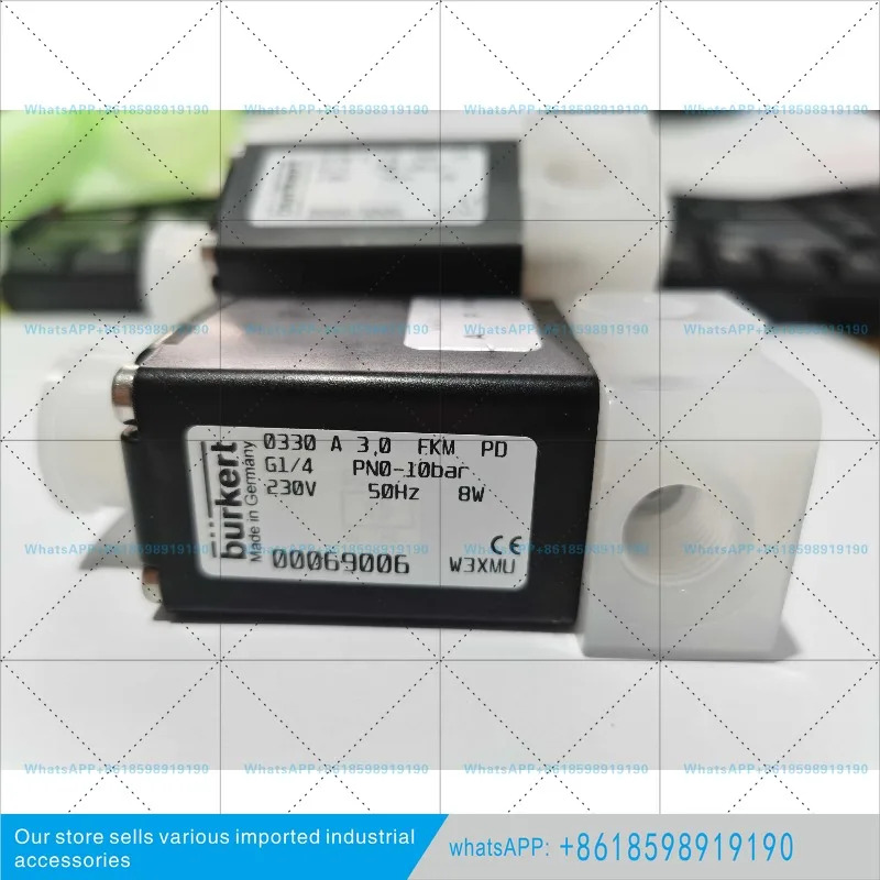 솔레노이드 밸브 0330A 3.0 황산 저항성 0124 공압 00069006