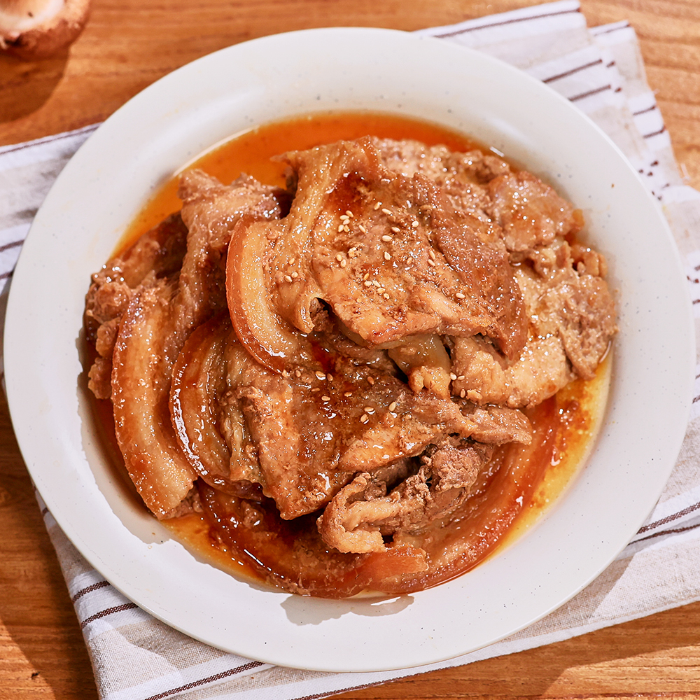 수제 돼지갈비맛 제주 흑돼지 왕구이 1.2kg 양념 주물럭 - 상세 이미지 2