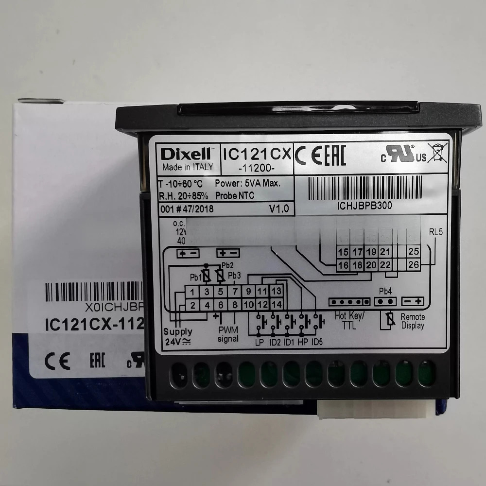 CAREL IC121CX-00100 IC121CX-11200 IC208CX-11000 온도 컨트롤러 원본