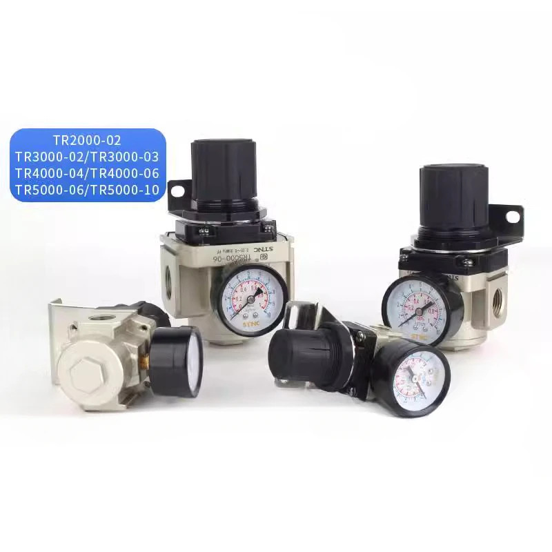 STNC TR2000-02 TR3000-02 TR3000-03 TR4000-03 TR4000-04 TR4000-06 TR5000-06 TR5000-10 게이지가 압력 조절 밸브