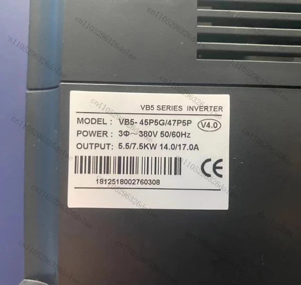 VB5-45P5G/47P5P 5.5/7.5KW 주파수 변환기 리퍼 완료