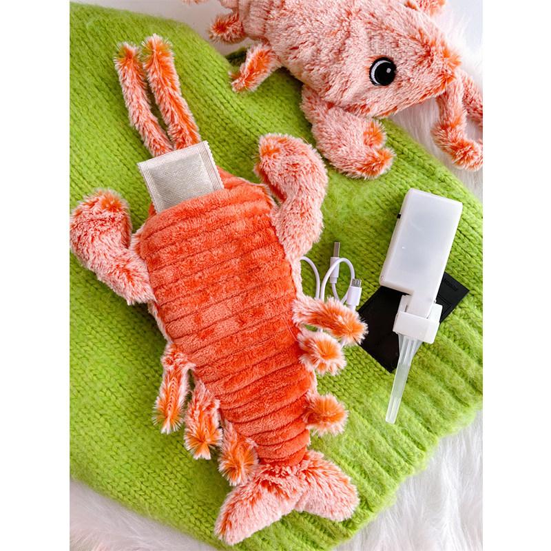 고양이 강아지 움직이는 개 인형 물고기 장난감 생선 매직 점핑 크랩 - 상세 이미지 2