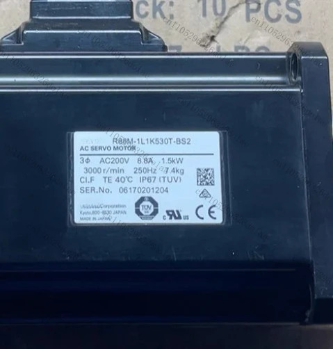 1개 서보모터 R88M-1L1K530T-BS2 브레이크 1.5KW 리퍼 완료 OK